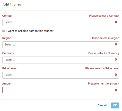 Learning Path financials