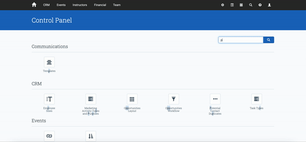 Accessing the Payment Options tab