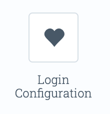 Login Configuration icon